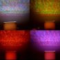 Blue LED light Relaxing Ocean Projector Pot + Speaker