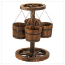 Wagon Wheel Planter
