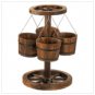 Wagon Wheel Planter