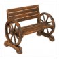 Wagon Wheel Bench