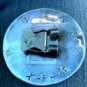 sterling silver duck bolo tie turquoise chip ? DU dance