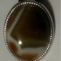 NEW OVAL BROWN WHITE ETC. BOLO TIE SQUARE dance western FREE USA SHIPPING
