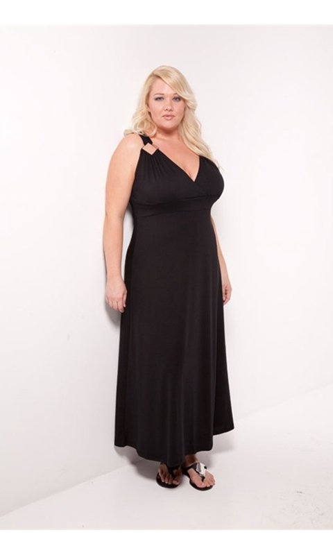 Plus Size Maxi Dress Sexy Designer Gown 1x 2x 3x ~ New 