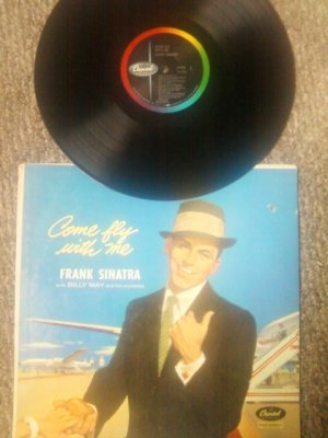 Frank Sinatra "Come Fly With Me" LP Capitol W-920