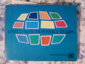 1968 - United Nations Postage Stamps, Softcover