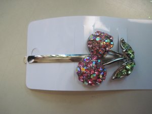 NEW Cherry Stud Hair Clip