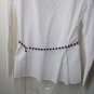 NEW Beaded Waist chain with adjustable beaded flower