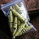 Upcycled Yellow Polka Dot Paper Beads