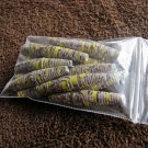 Upcycled Grey & Yellow Paper Beads