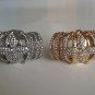 Knuckle Armor Rhinestone Cross ring SIZE 7,8 AND 9