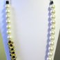 Chic fashion faux pearl necklace one of a kind