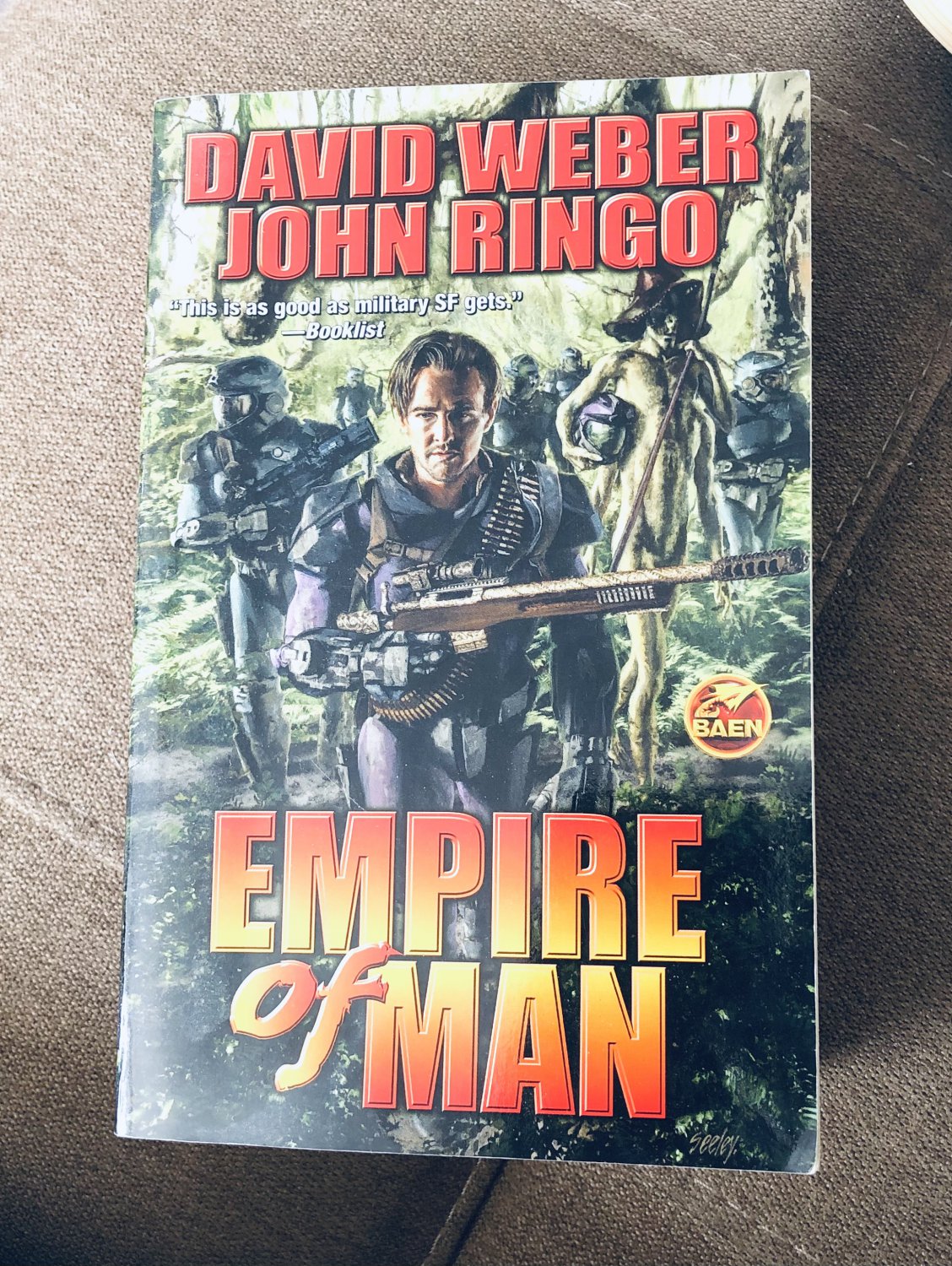 Empire of Man by David Weber and John Ringo - paperback science fiction