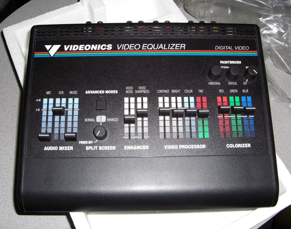 Videonics Eq 1 Digital Video Equalizer Control Deck 4342