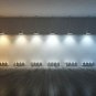 GreenBeam LED Flush Mount Light Fixture Brushed Nickel 12 Inch 4000k 1050lm 15 W
