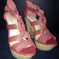 Cute BCBGeneration Platform Cork Heels Size 8.5 B