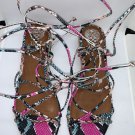 Vince Camuto wedge Ankle Tie Up Sandals