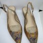 Alex Marie Mosaic Sling Back Flats NWT