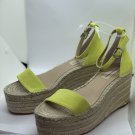 Antonio Melani Yellow Platform Wedge