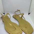 Carvela Thongs Yellow Croc 40.5 (10)