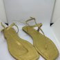 Carvela Thongs Yellow Croc 40.5 (10)