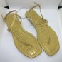 Carvela Thongs Yellow Croc 40.5 (10)