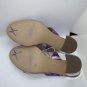 Chelsea & Violet Galaxy Strappy Lucite Heel 8.5