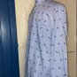 Rowm Mens Button Down Dress Shirt M