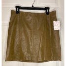 Free people tan miniskirt