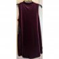 Magenta Velvet Dress
