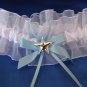 Beach Wedding Garter Starfish and Something Blue Garter