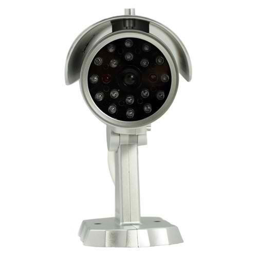Realistic Looking Motion Detection Wireless Security Fake Dummy Camera + 1 sticker