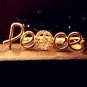 Fashion Peace Symbol Design Rhinestone Dual-finger Ring