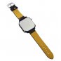 Oulm Genuine Leather Wrist Watch with Dual Quartz Movement/Compass/Thermometer for Man-Brown Dial