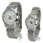New Stylish Fashionable Water-proof Stainless Steel Quartz Movement Couples Watch