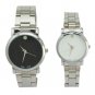New Stylish Fashionable Water-proof Stainless Steel Quartz Movement Couples Watch