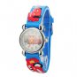 Cartoon Design Round Dial Silicone Band Quartz Movement Wrist Watch