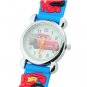 Cartoon Design Round Dial Silicone Band Quartz Movement Wrist Watch