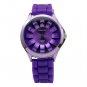 Fashion Weave Silicone Quartz Wrist Watch