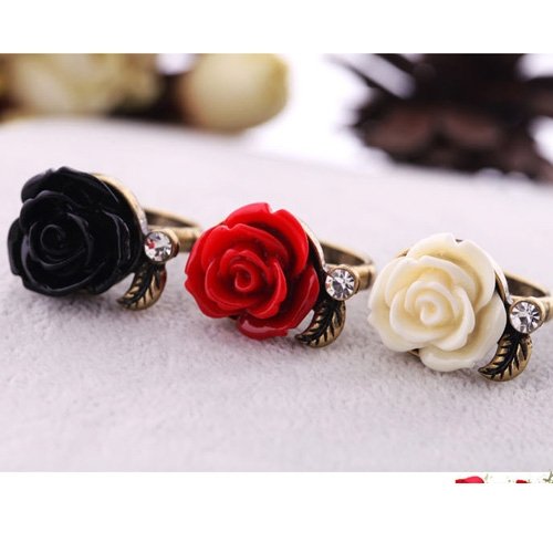 Romatic Retro Rose Ring