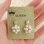 Delicate Crystal Small Ball-shaped Pearl Ear Studs