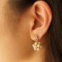 Delicate Crystal Small Ball-shaped Pearl Ear Studs