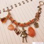 Stylish Pretty Manual Aventurine Decoration Bracelet with Multi-shaped pendants