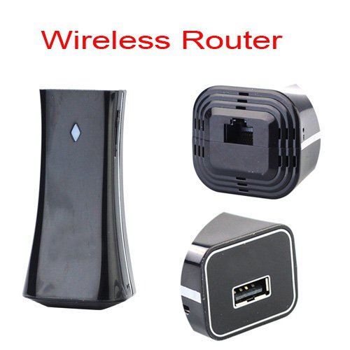 MPR-N9 Wireless AP 3G WiFi 150Mbps Router + 2400 mAh Power Bank-Black