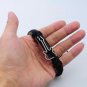 Vintage Adjustable Guitar Pattern Leather Bracelet