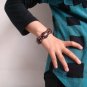 Brown Crystal Stretch Bracelets