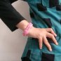 Light Pink Crystal Stretch Bracelets