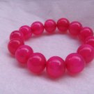 Pink Strech Pearl Beads Bracelet