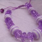 Purple Colorful Adjustable Bracelet