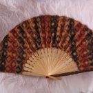 handmade javanese batik folding fan type 1