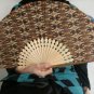 handmade javanese batik folding fan type 2